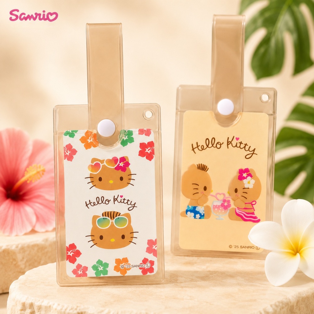 Tan Stationery & Office Supply - Autentico Porta Carte Trasparente Sanrio Hello