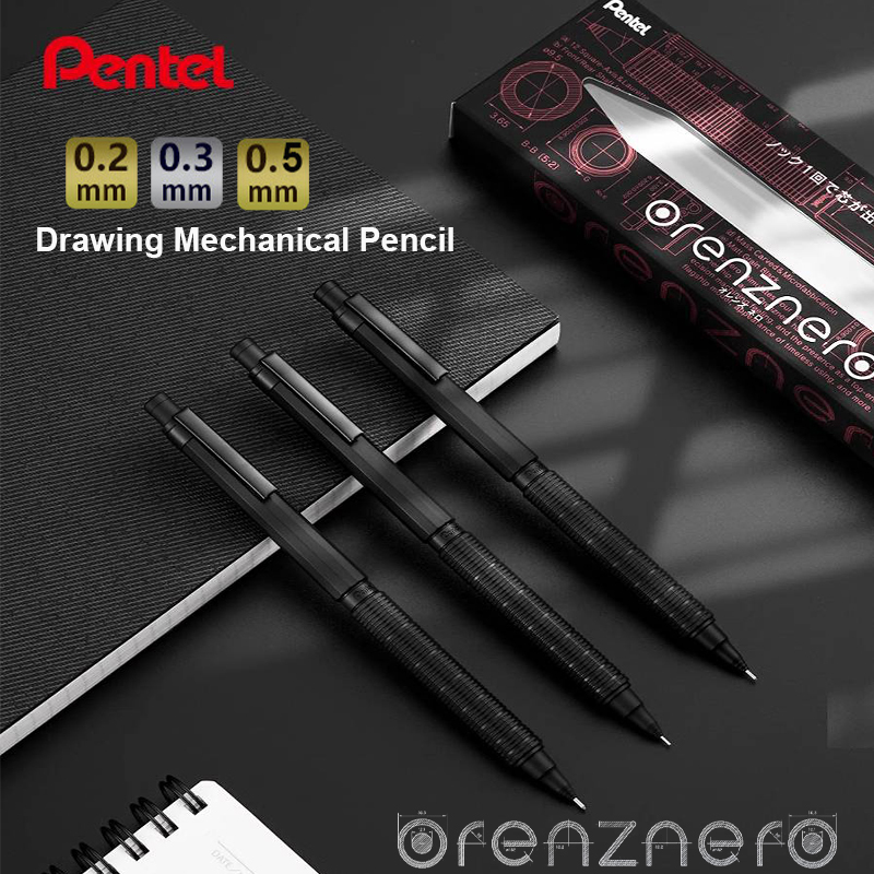 Pentel Pen Energel - Matita Professionale Pentel ORENZNERO 0.2 |