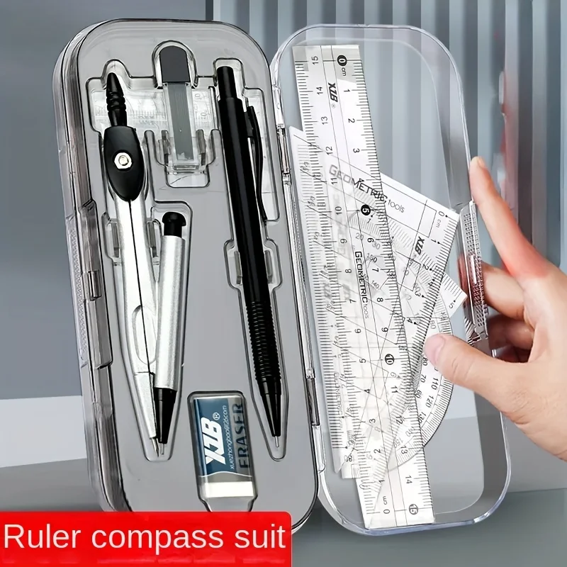 Compass Geometry Set - Kit di geometria matematica 8 in