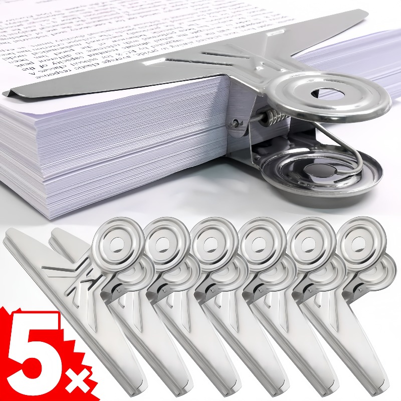 Binder Clip Assorted - Clip per raccoglitori di carta Bulldog