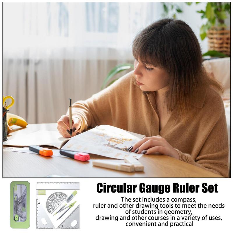 Compass Geometry Set - Set di goniometro e bussola Set