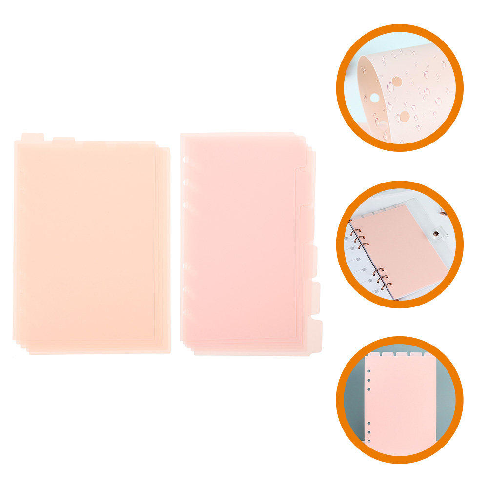 Index Tab Divider - 2 Set di Divisori Colorati Pratici