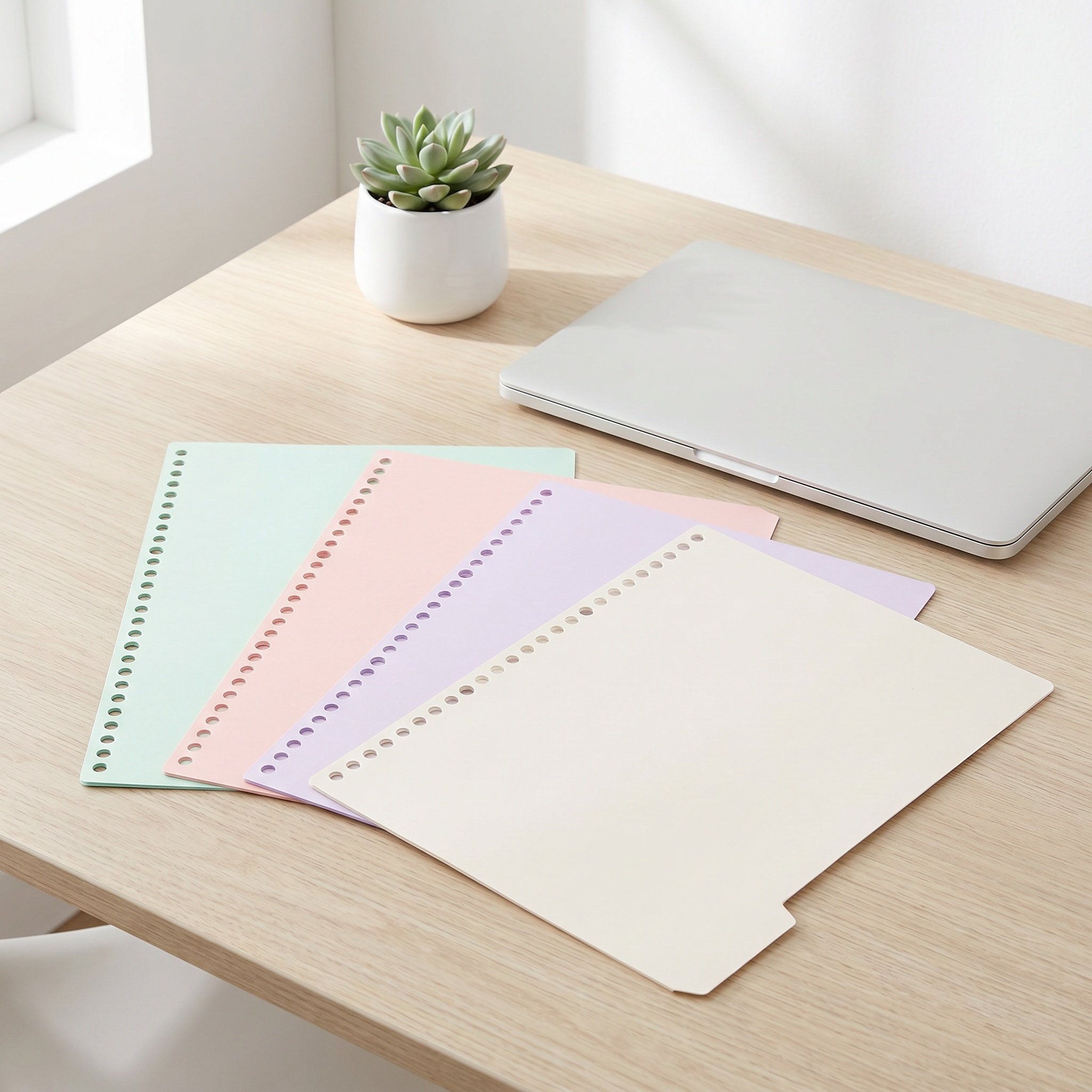 Index Tab Divider - 15 Set di Divisori Scrivibili con