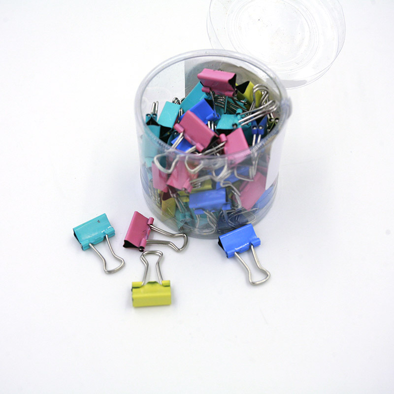 Binder Clip Assorted - 60 Mini Clip Fermacarte in Metallo