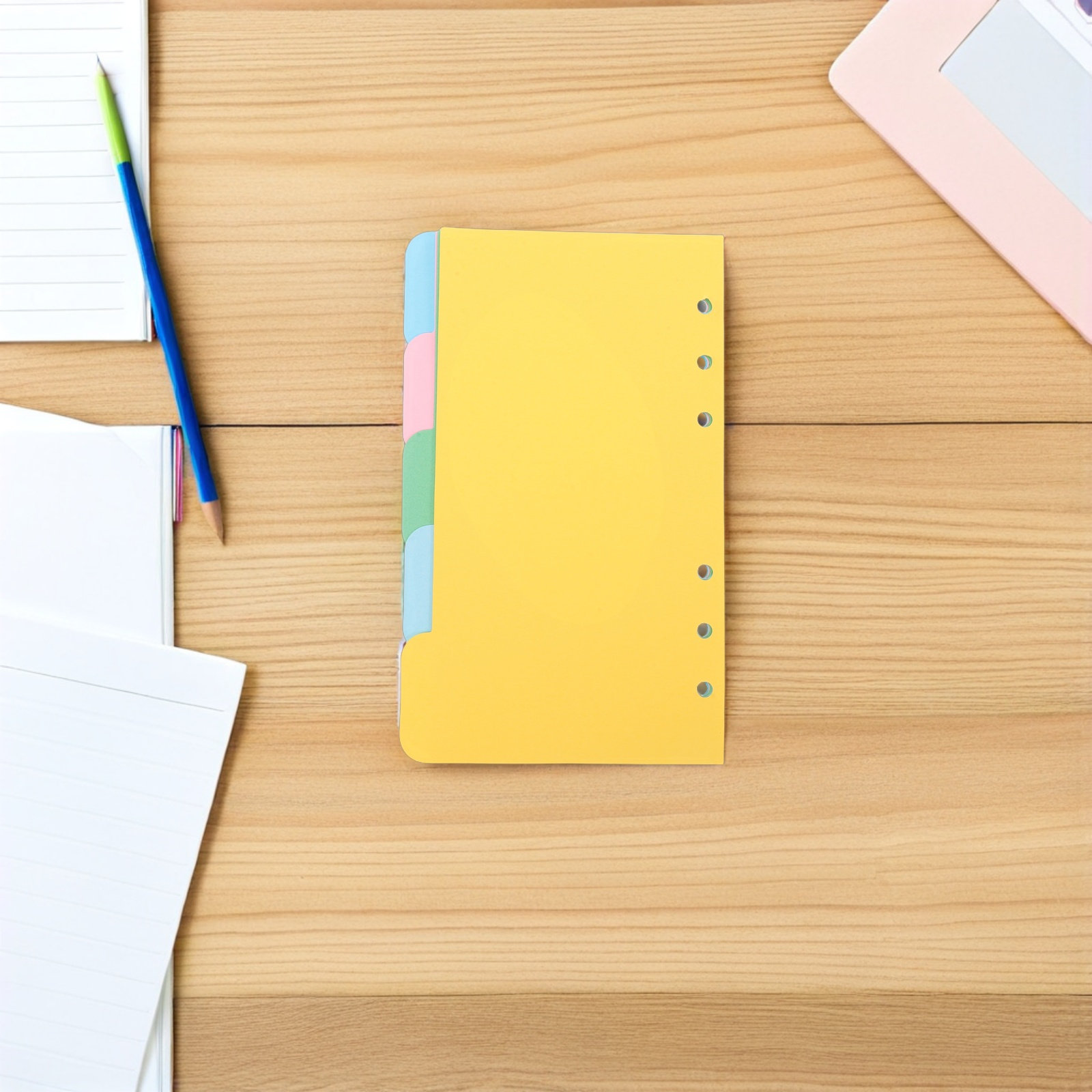 Index Tab Divider - 6 Set di Divisori per Raccoglitore