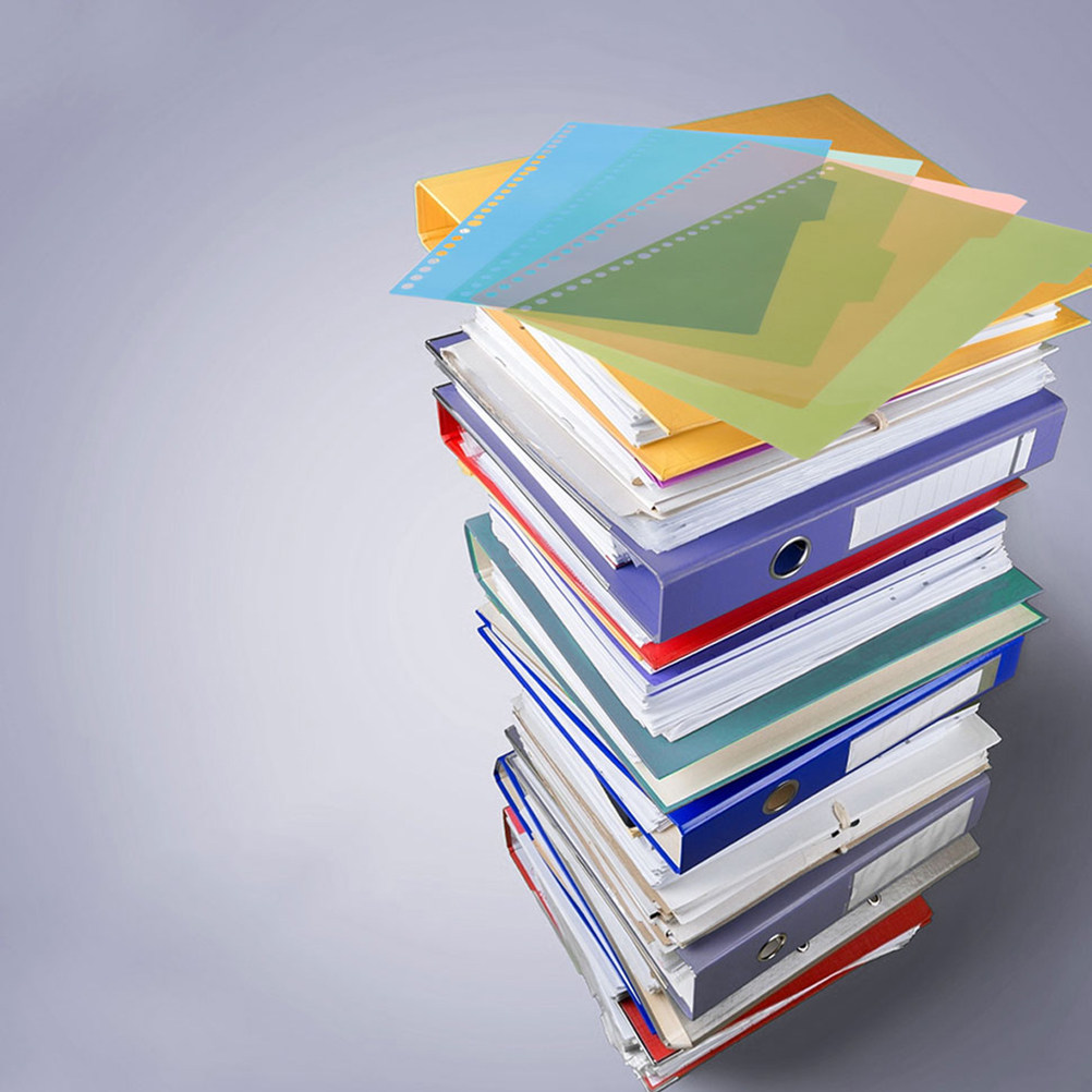 Index Tab Divider - 12 Set di Divisori con Etichette