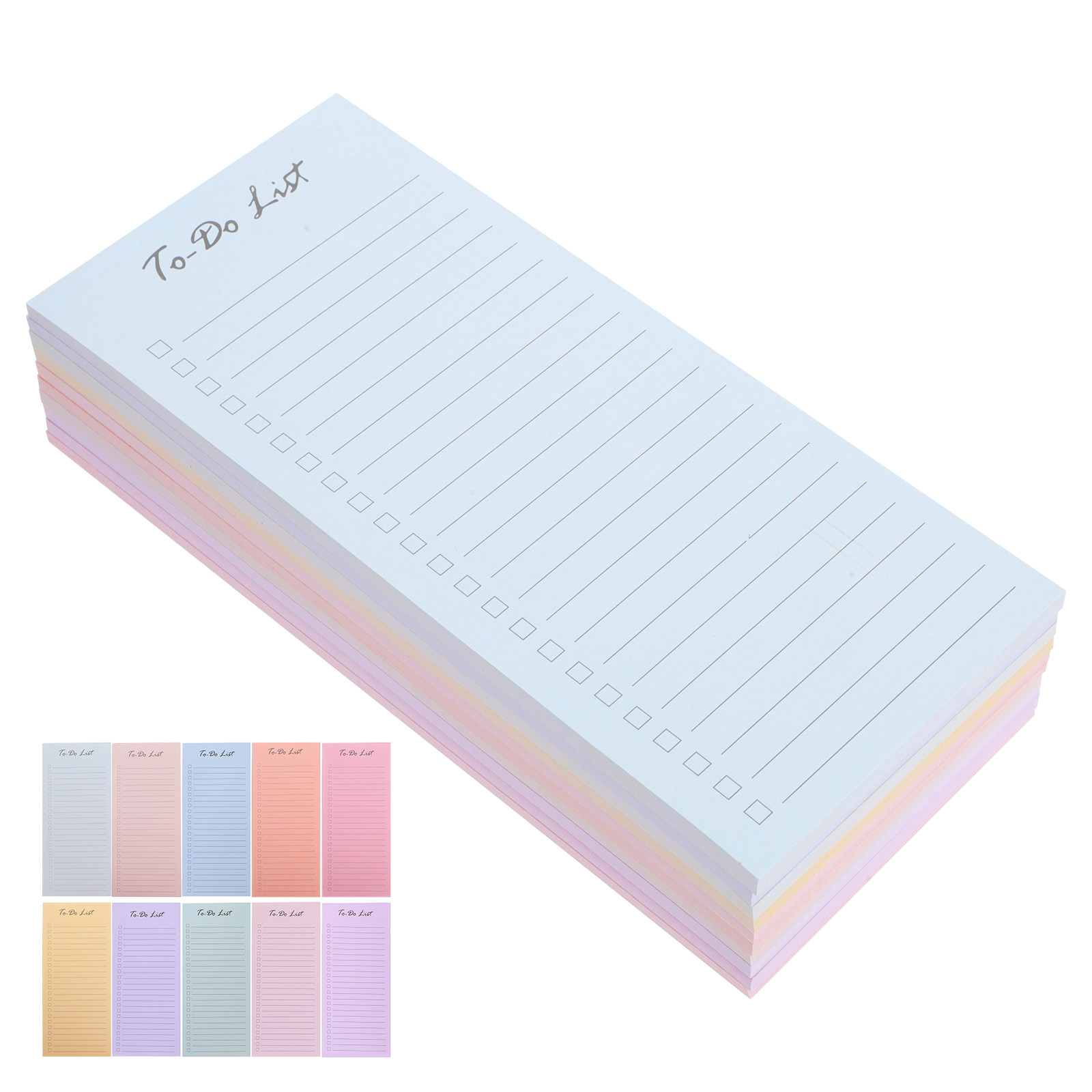 Office Stationery Supply List - 10 Blocchi Adesivi per Lista delle