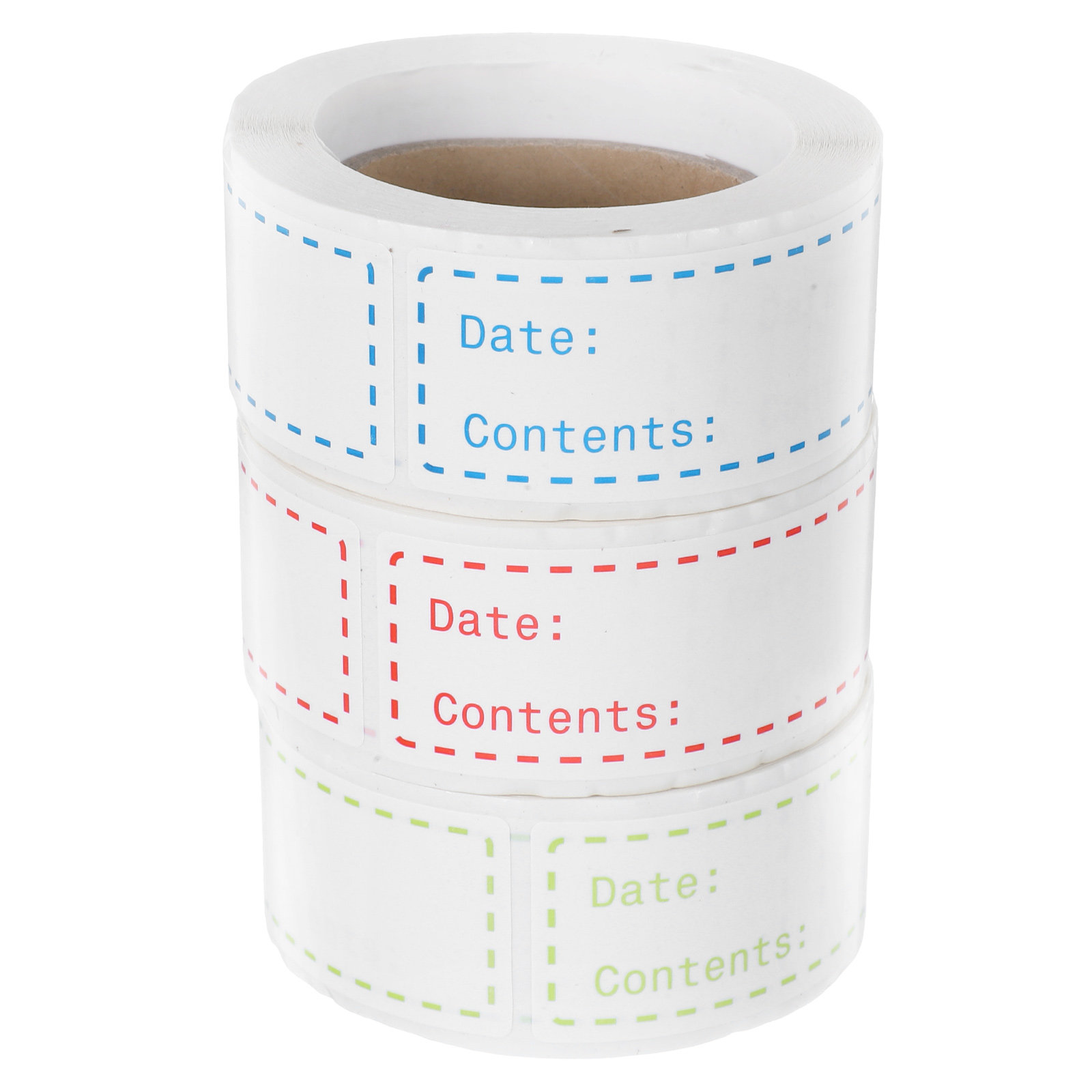 Sticker Label Roll - 3 Rotoli di Etichette Autoadesive per