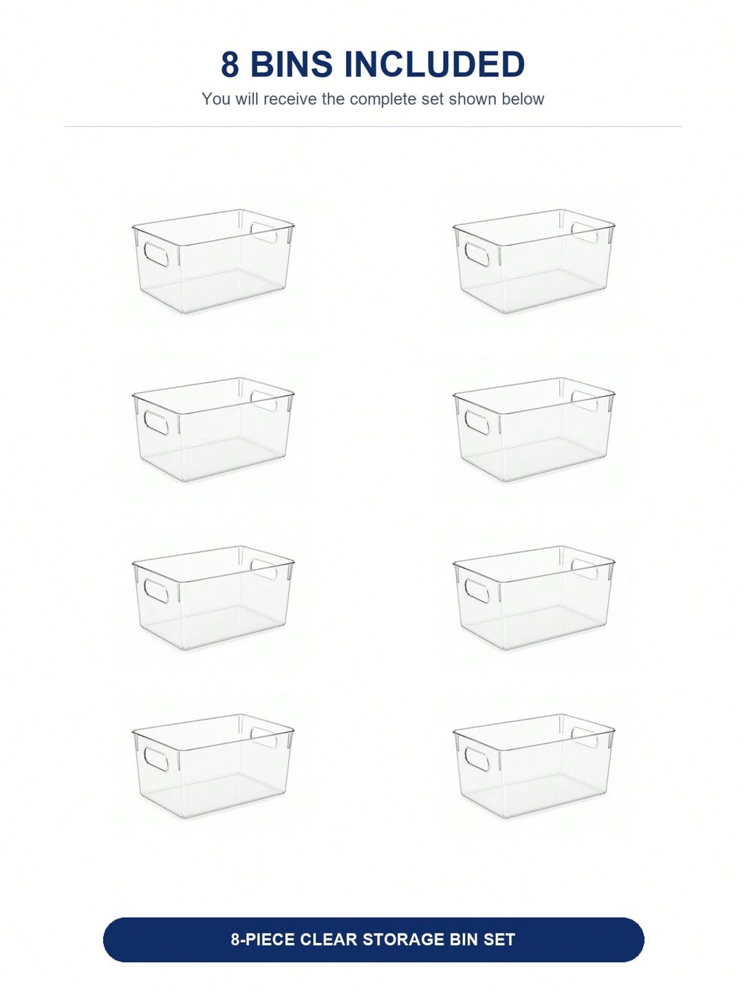 Set di 8 Contenitori Trasparen - Stationery Office recensione e prezzo