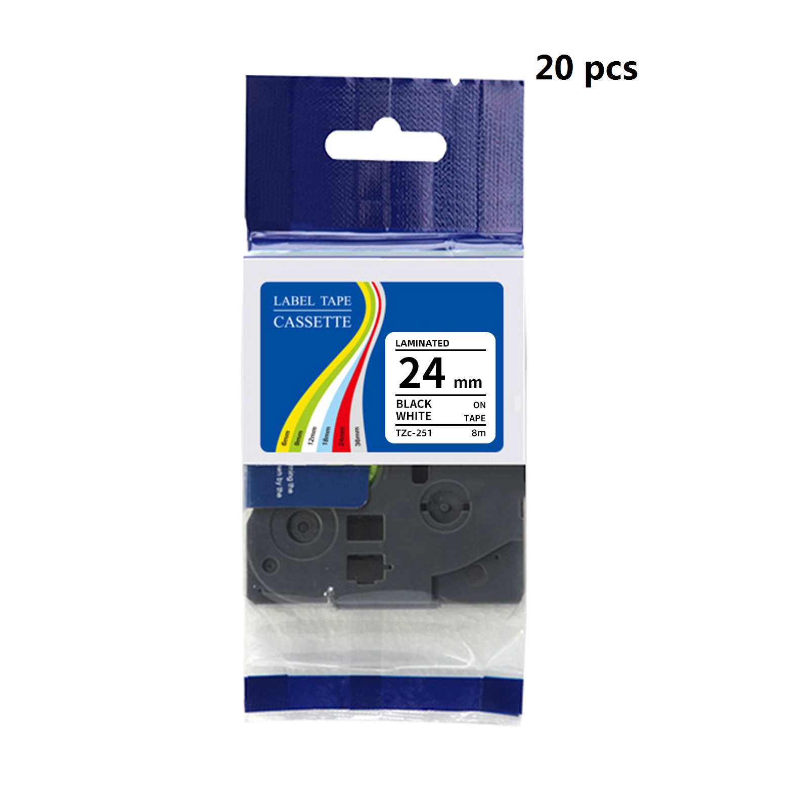 Confezione da 20 pezzi di nast - Label Printer Tape recensione e prezzo