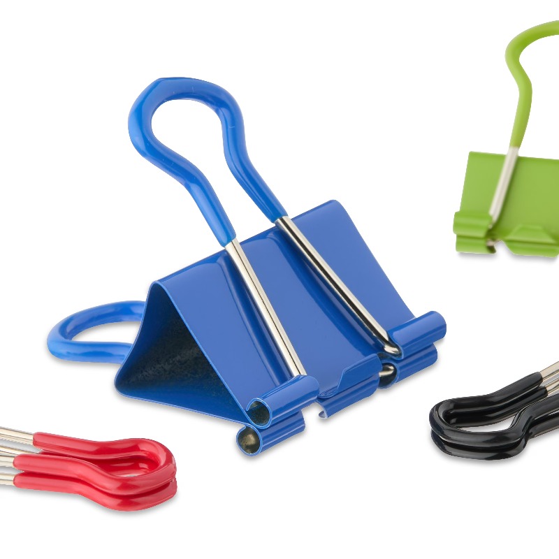 Clip di fissaggio con impugnat - Binder Clip Assorted recensione e prezzo