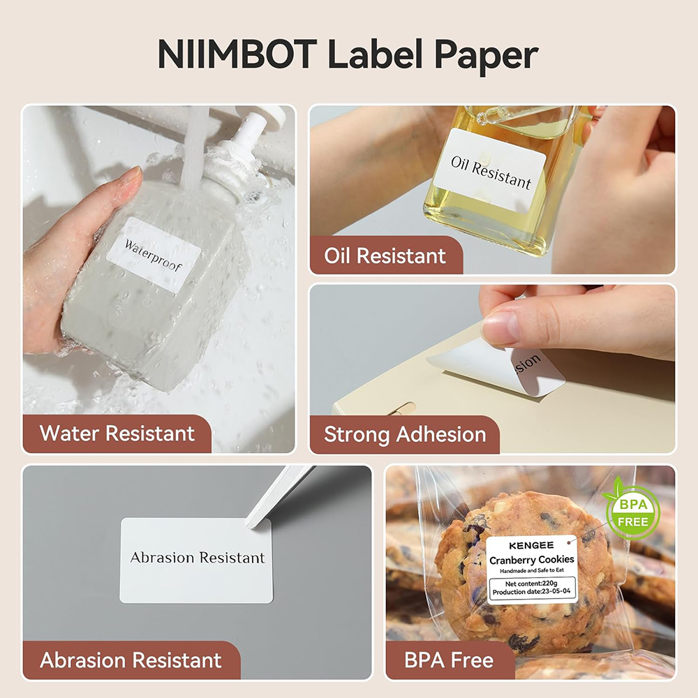 NIIMBOT Etichetta termica per  - Label Printer Tape recensione e prezzo
