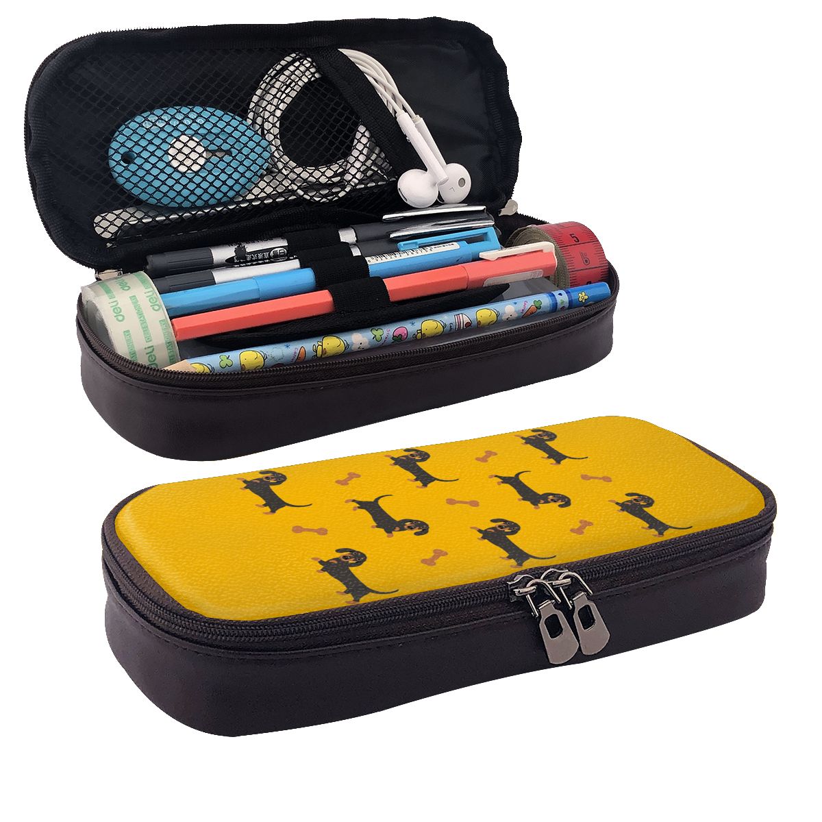 Astuccio in pelle per matite c - Tan Stationery & Office Supply recensione e prezzo