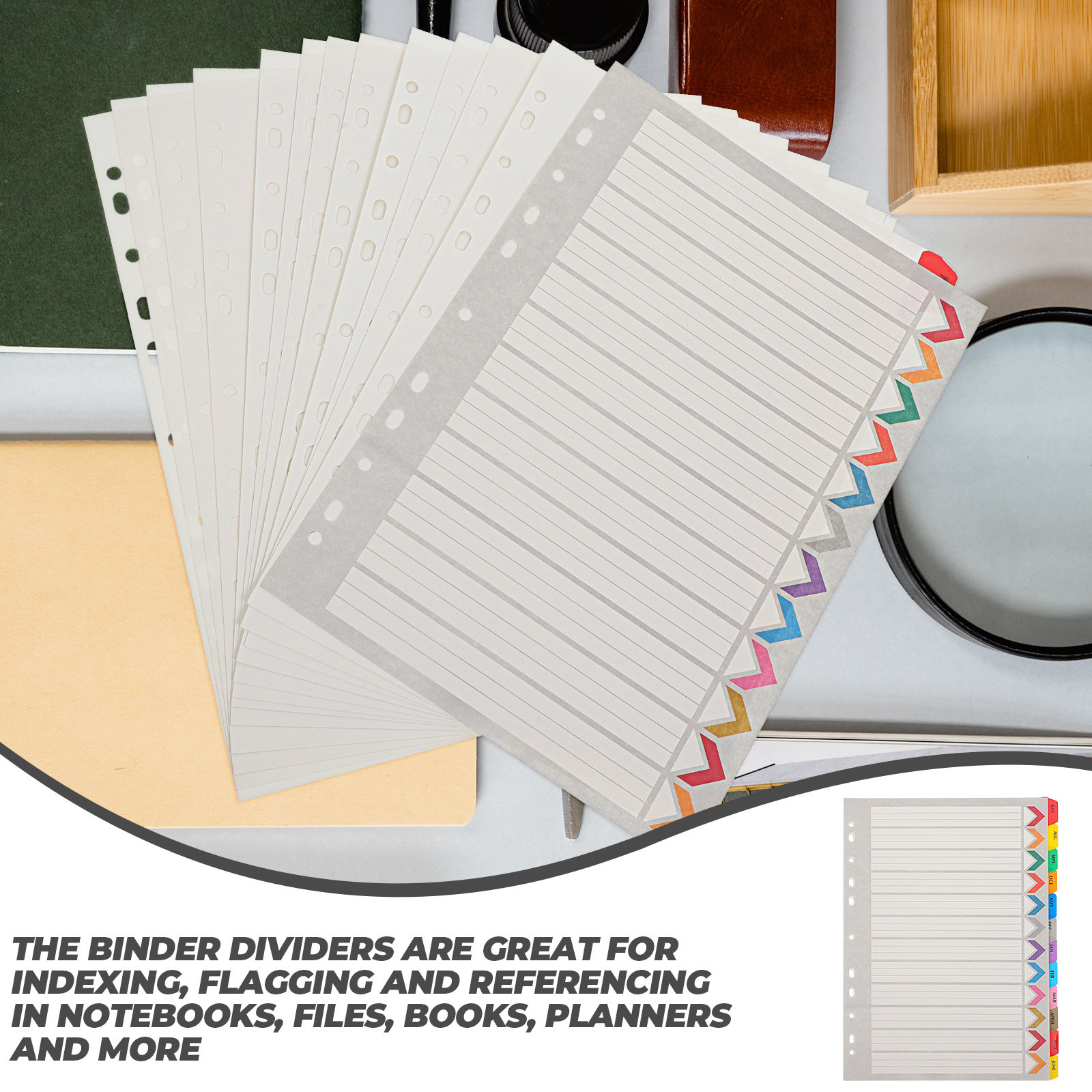 12 Fogli Divisori per Raccogli - Index Tab Divider recensione e prezzo