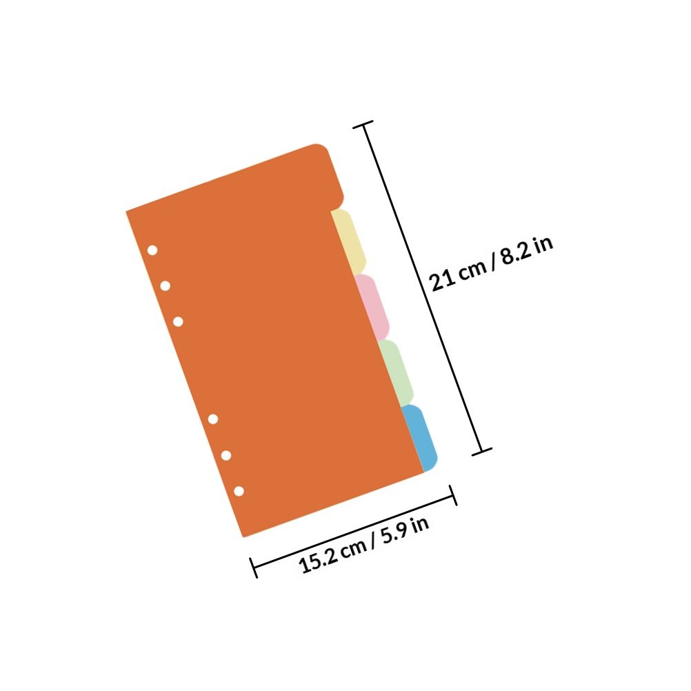 30 divisori in plastica colora - Index Tab Divider recensione e prezzo