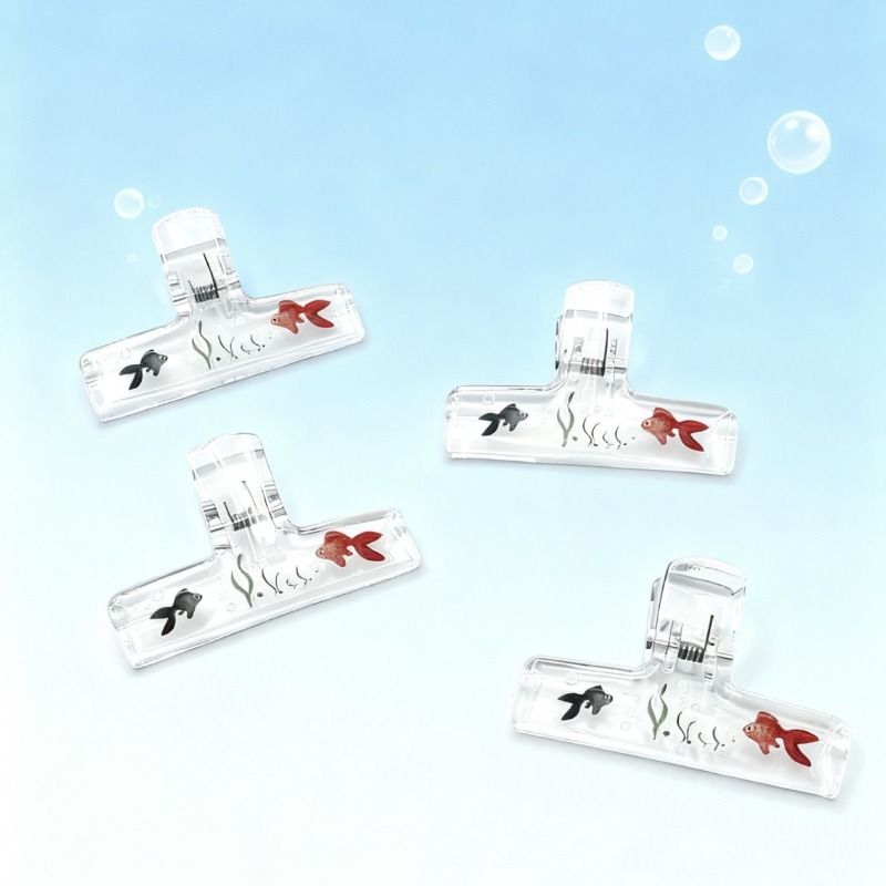 Clip per documenti in acrilico - Binder Clip Assorted recensione e prezzo