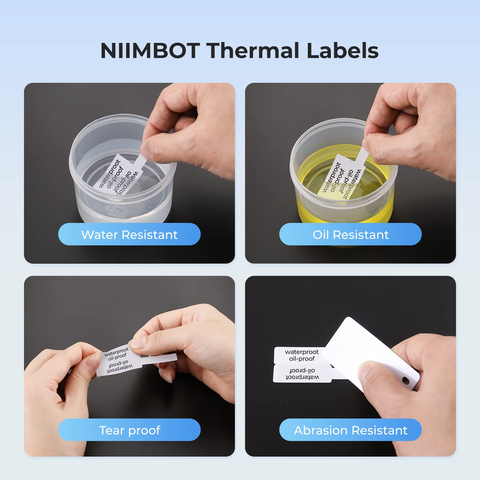 Etichette a colori Niimbot per - Label Printer Tape recensione e prezzo