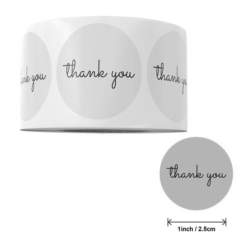500 adesivi di ringraziamento  - Sticker Label Roll recensione e prezzo