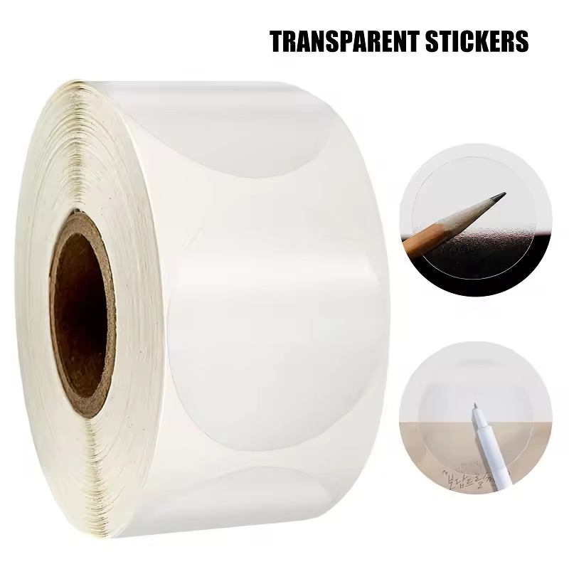 Adesivi Circolari Trasparenti  - Sticker Label Roll recensione e prezzo