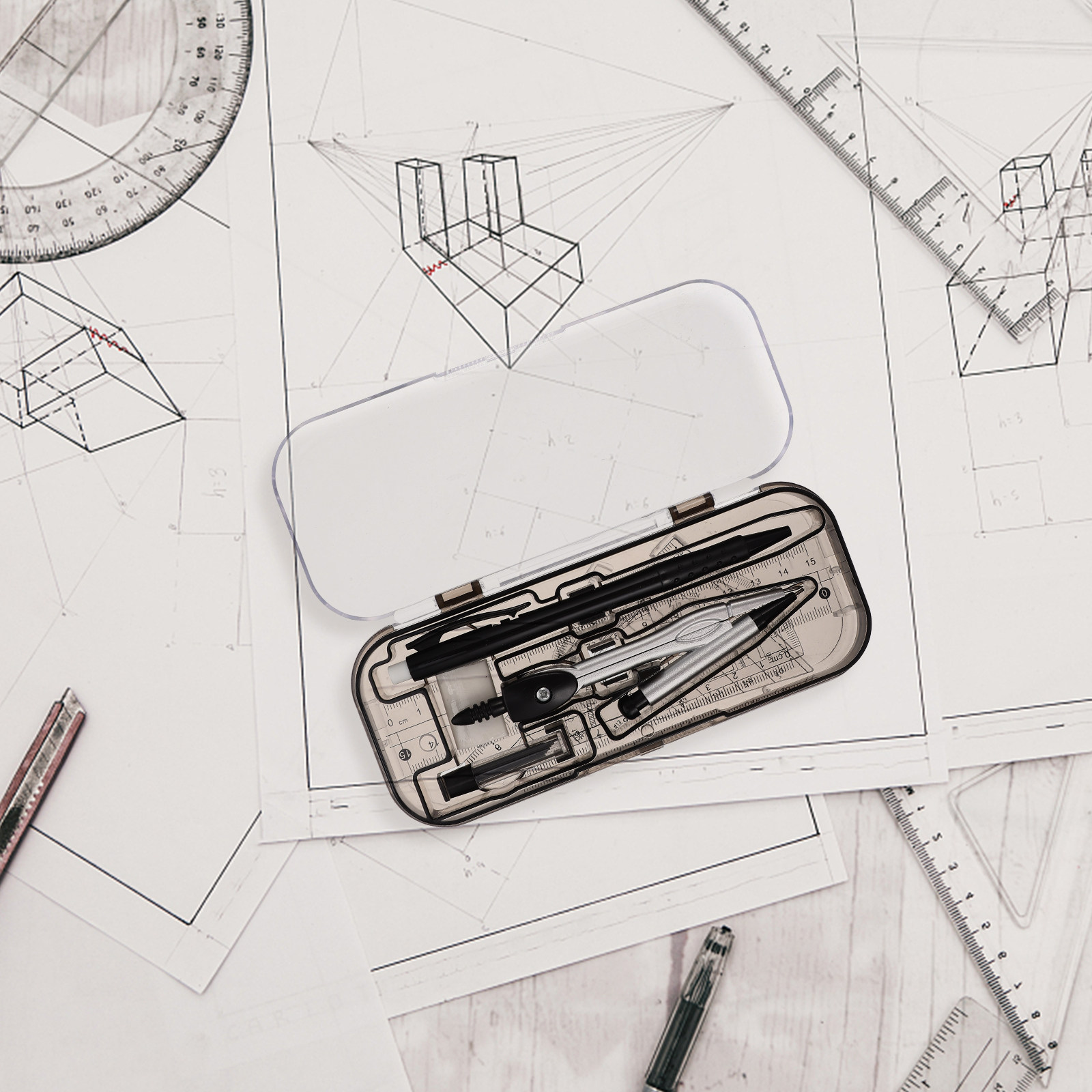 Set di Strumenti da Disegno Mu - Compass Geometry Set recensione e prezzo