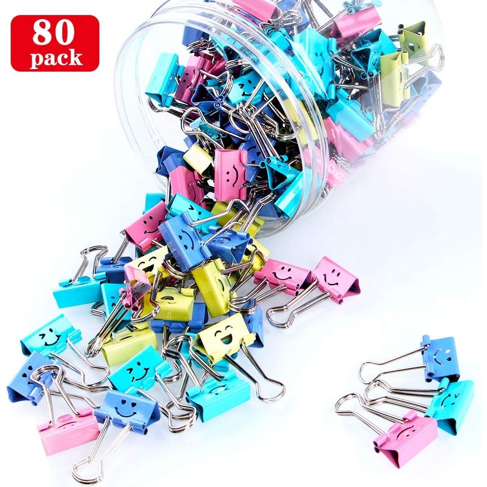 80 Pezzi di Clip Assortite, Gr - Binder Clip Assorted recensione e prezzo
