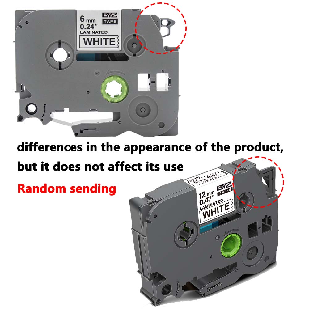 1 Confezione di Nastro TZe211  - Label Printer Tape recensione e prezzo