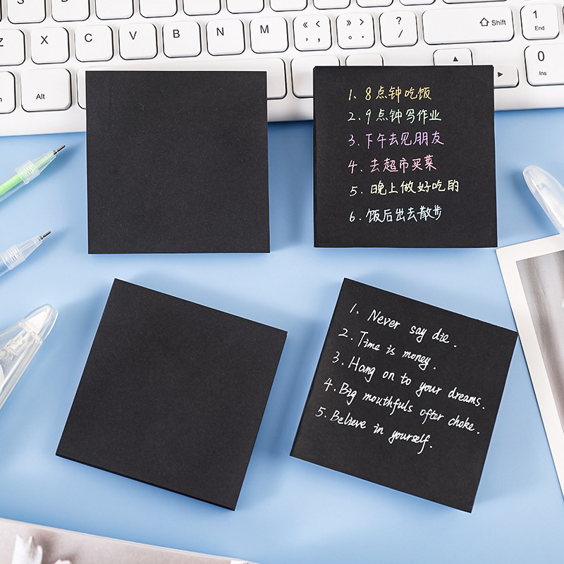 Black N Times Sticky Notes Lis - Office Stationery Supply List recensione e prezzo