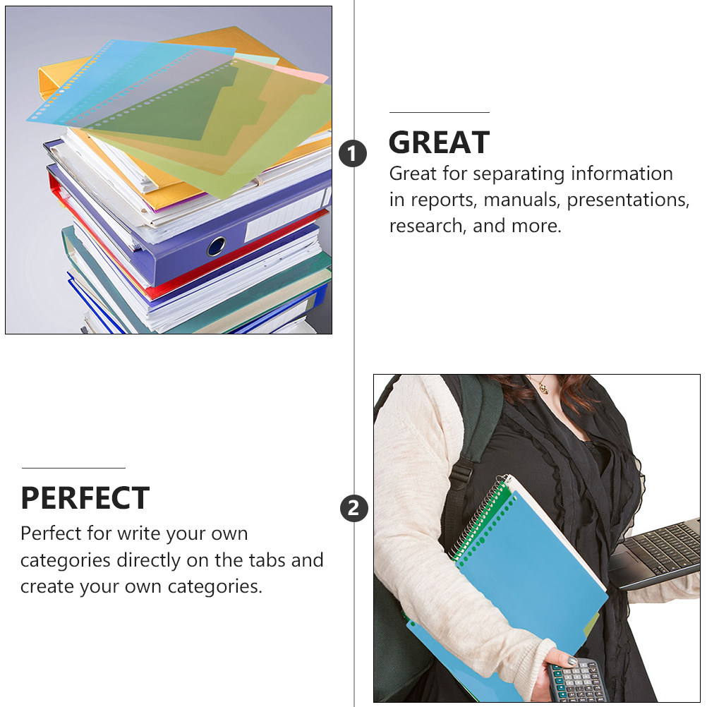 12 Set di Divisori con Etichet - Index Tab Divider recensione e prezzo