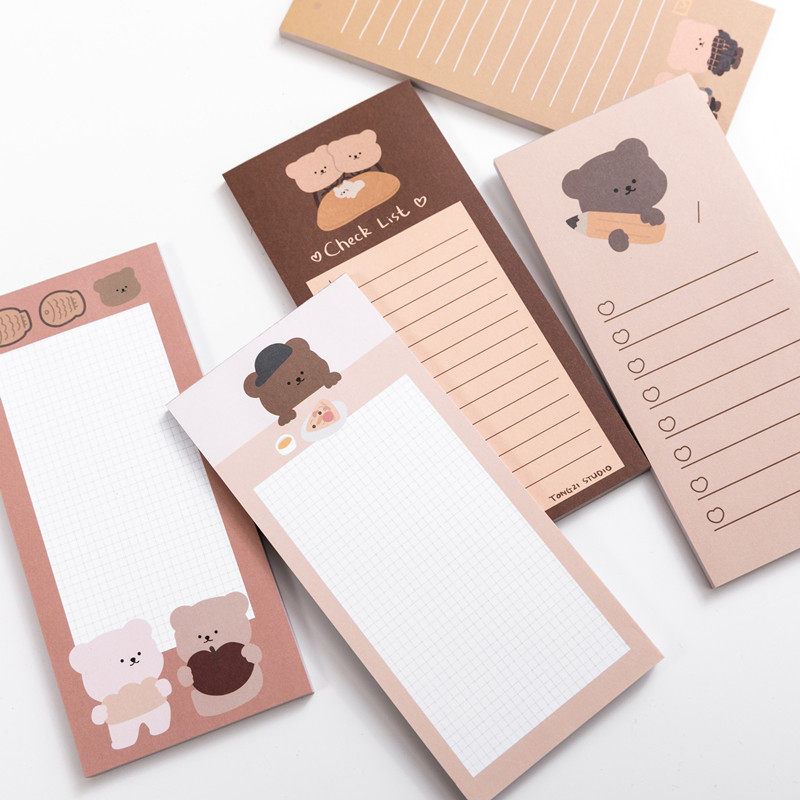 Kawaii Cute Korean Cookie Bear - Office Stationery Supply List recensione e prezzo